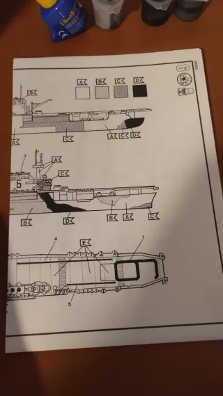 Maqueta Revell USS Enterprise CV-6 1:1200