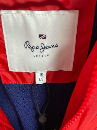 Chaqueta Pepe Jeans Ligera T.16 años o XS