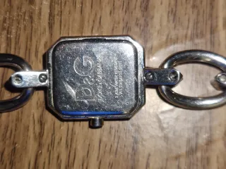 Reloj D&G Eslavones Plateado ModeloDW0655 original