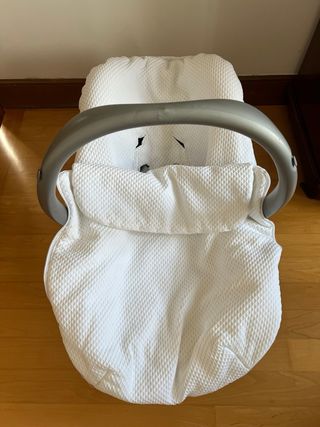 Funda Maxi-Cosi Tejido Waffle Blanco