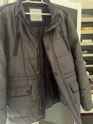 Anorak Mango Kids Gris Talla 13-14