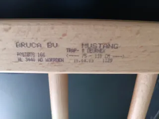 Barrera de seguridad madera