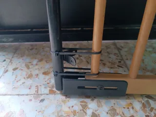 Barrera de seguridad madera