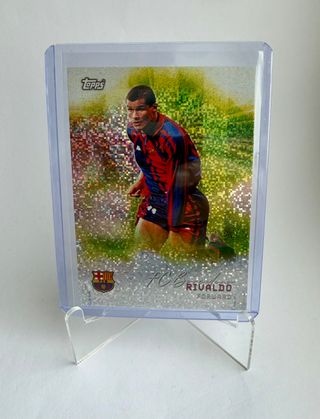 Rivaldo Topps Deco FC Barcelona Legend Card