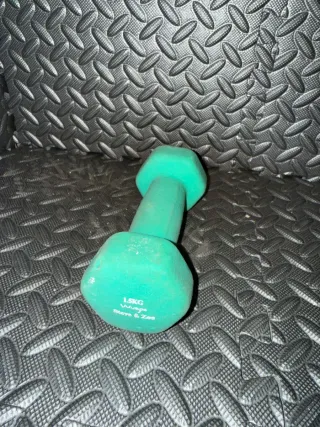 Mancuerna verde 2kg 1 unidad