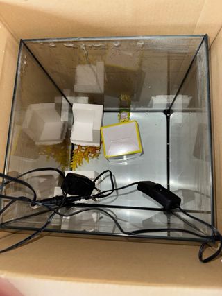 Pecera Nano Aqua LED 20L