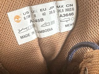 Botas Timberland Ashwood Park Talla 42