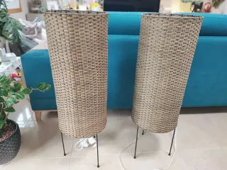 Dos Lámparas de pie Zara Home