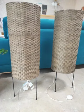 Dos Lámparas de pie Zara Home