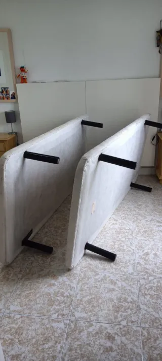 Bases Tapizadas Pikolin 2 de 190x90cm, regalo colc