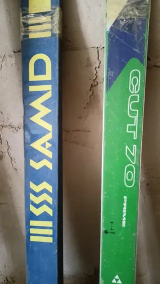 Esquís Antiguos Varias Marcas