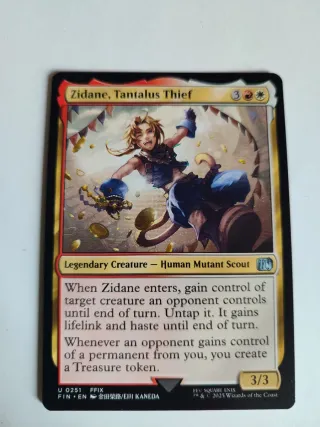 Carta Magic The Gathering Zidane FFIX