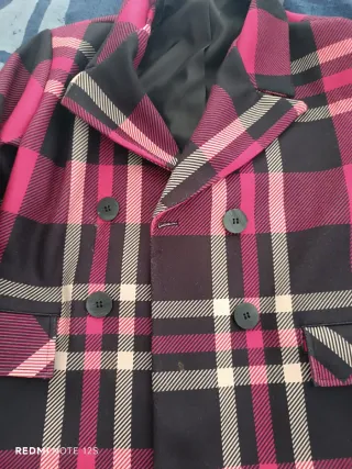 Giacca scozzese lana cotta bambina. Meilisa Bai