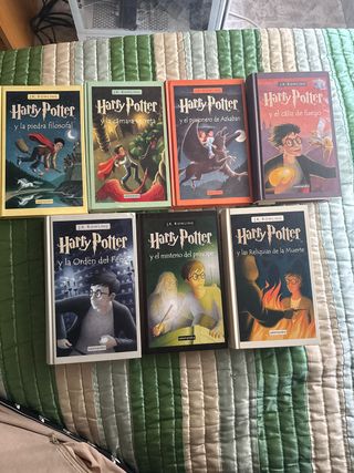 Coleccion libros harry potter