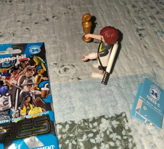 Tenista Campeón figura playmobil Serie 24