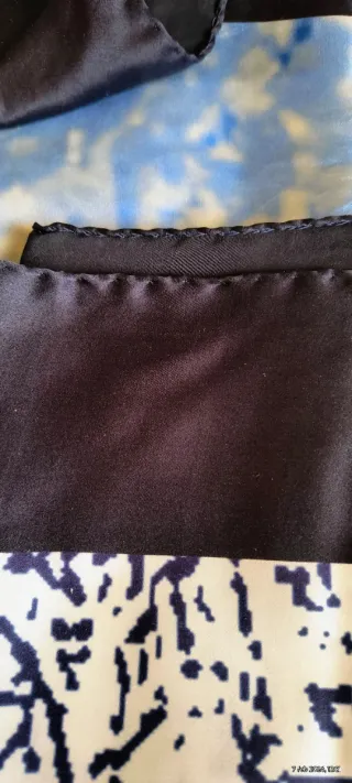 Foulard donna fantasia aereo e città