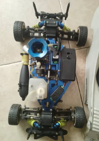 Coche radiocontrol gasolina