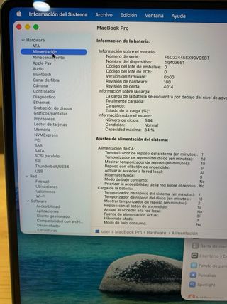 MacBook Pro 16 pulgadas gris espacial