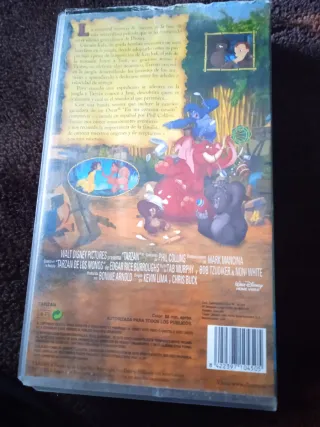 Lote 3 Películas VHS Disney/Pixar/Warner