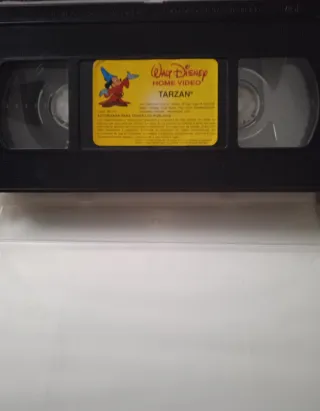 Lote 3 Películas VHS Disney/Pixar/Warner