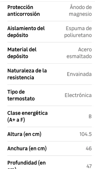 Termo Eléctrico 100L