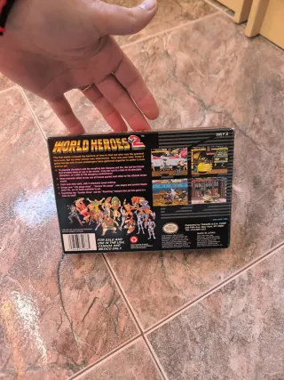World Heroes 2 SNES Completo NTSC