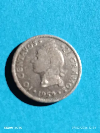 Lote de monedas de plata Republica Dominicana