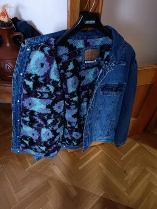 Cazadora vaquera forro polar