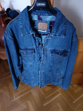 Cazadora vaquera forro polar