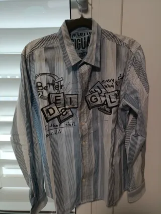 Camiseta Desigual Rayas Manga Larga