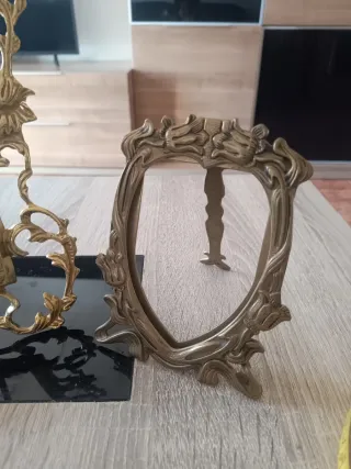 2 Marcos de Fotos Antiguos Dorados