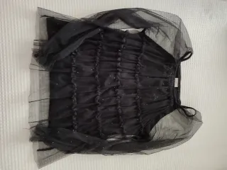 Camisa fiesta tul brillante