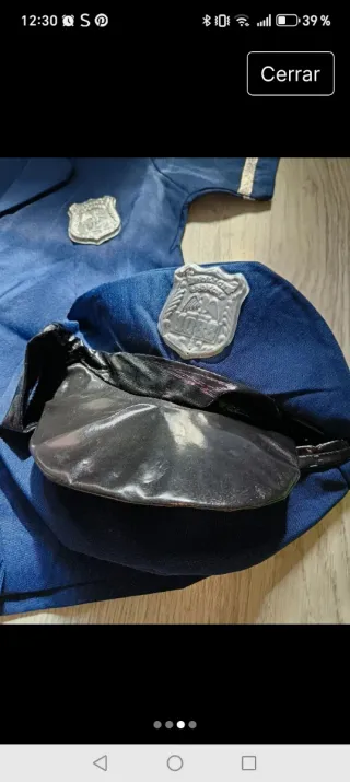 Disfraz Policía 5-7 años