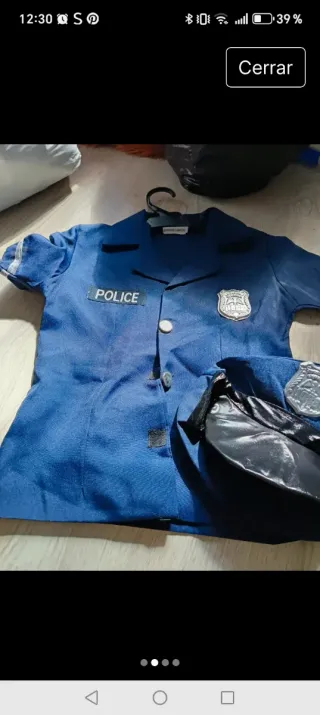 Disfraz Policía 5-7 años