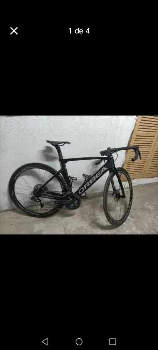 Bicicleta de carretera Orbea Negra