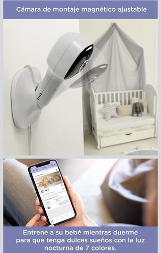 Camara Vigilabebés Hubble Nursery Pal Cloud