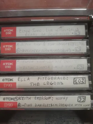 Collezione Musicassette Compilation Jazz Pop Rock,