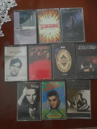 Collezione Musicassette Compilation Jazz Pop Rock,