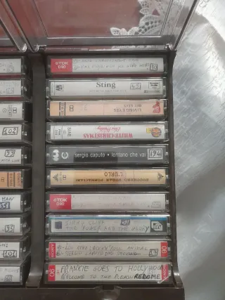 Collezione Musicassette Compilation Jazz Pop Rock,