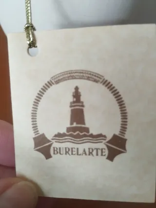 Bottiglia per liquori Burelarte decorata