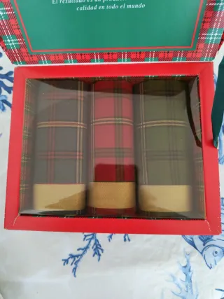 Pañuelos Guasch 1859 Tartán Rojo y Verde