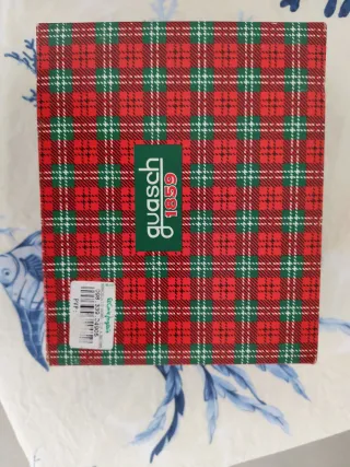 Pañuelos Guasch 1859 Tartán Rojo y Verde