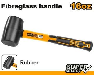 Maza Goma 450G INGCO Fibreglass Handle 16oz