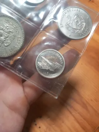 4 Monedas Sin Circular  3 plata