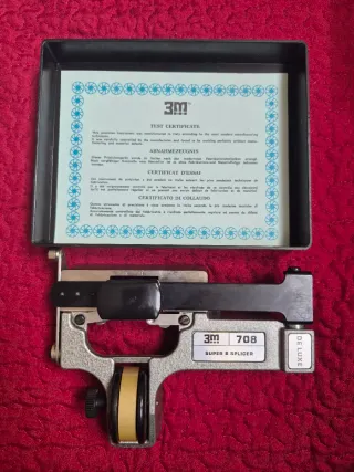 Super 8mm 3M 708 Super 8 Splicer De Lux