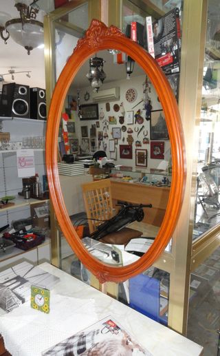 Espejo Madera Clásico Elegante