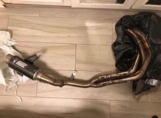 Tubo de escape para Kawasaki z900 original