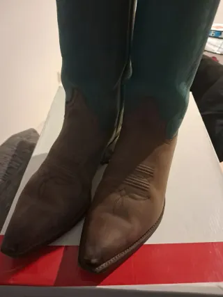 Botas Scatha Marrón y Verde