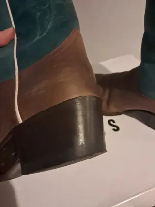 Botas Scatha Marrón y Verde