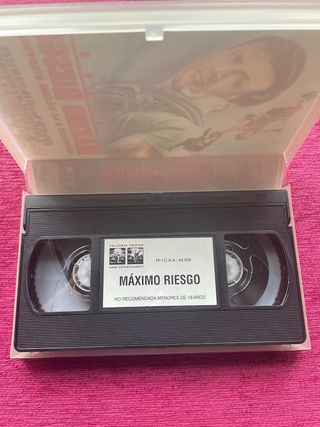 VHS Máximo Riesgo (Stallone)